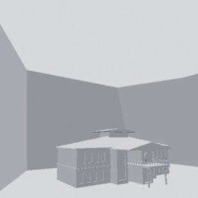 Haus Omanische Villa Architektur 3D-Modell