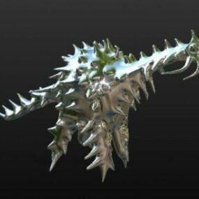 โมเดล 3 มิติของสัตว์ประหลาด Sharp Thorns