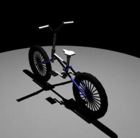 儿童自行车3d模型