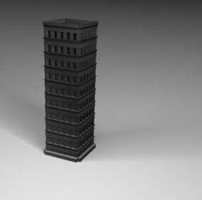 مدل سه بعدی ساختمان مجتمع راک سیتی