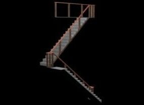 Stairs In Buildings 3d model