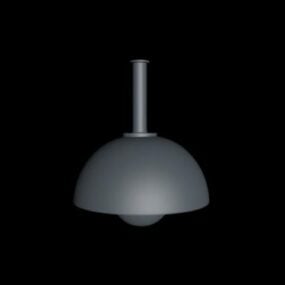 مصباح القبة الحديدية نموذج ثلاثي الأبعاد