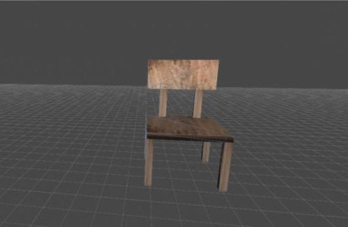 Vintage drewniane krzesło