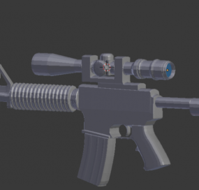 Gun Ammo 3d model