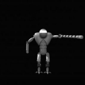 Robot Like Human 3d model