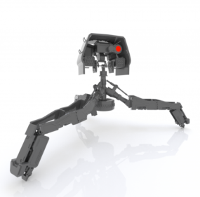 バブルシールド未来ロボット3Dモデル