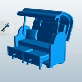 3д модель Strandkorb Furniture Design