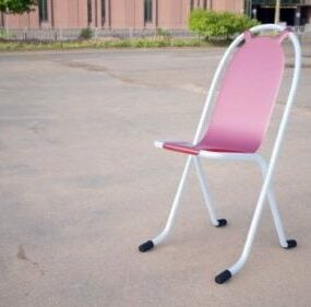Pink Kid Chair 3d model