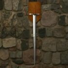 Espada de guerrero medieval