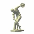 Greek Discobolus Statue