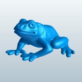青蛙可打印3d模型