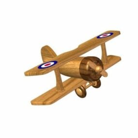 Model 3D samolotu zabawkowego
