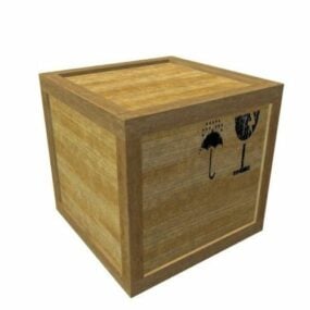 Container Crate Box 3d-malli