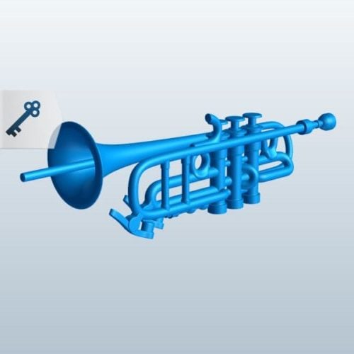 Figurine trompette