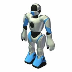 หุ่นยนต์ของเล่นโมเดล 3 มิติ