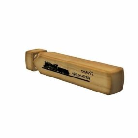 Whistle Wooden 3d model