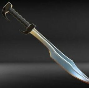 Persian Sword Weapon 3d model