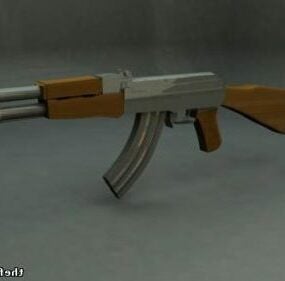 Mô hình súng huyền thoại Ak47 3d