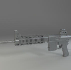 Gaming Machine Gun Concept 3d-model