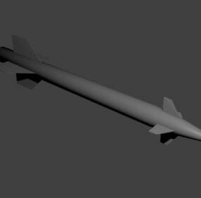 As-25k Missile Asm 3d model