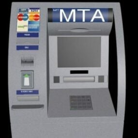 Boîte ATM modèle 3D