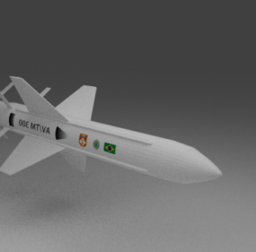 Avmt-300导弹3d模型