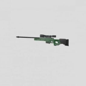 Awp Rifle Gun 3d model