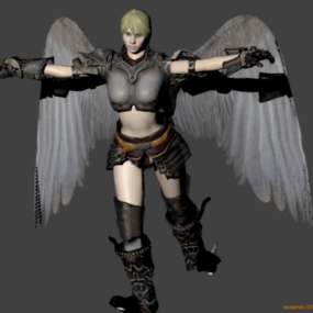 Model 3D Karakter Abigail