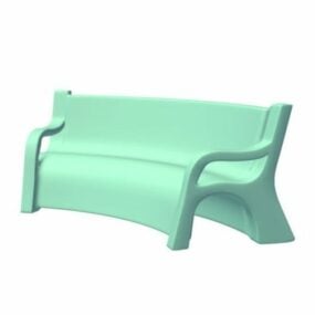 Abstract Bench 3d model
