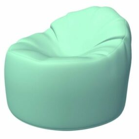 抽象袋椅3d模型