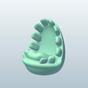 Model 3D abstrakcyjnego krzesła Eggface