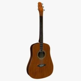 Spanish Acoustic Guitar 3d model