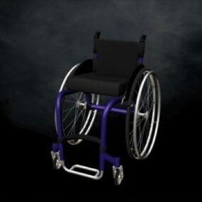 휠체어 3d 모델