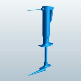 3D-модель інструменту штопор повітряний насос