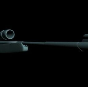 Szczegóły Pistolet karabinowy Ak47 Model 3D