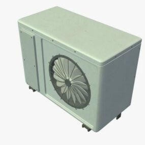 Klimatyzator zewnętrzny Model 3D