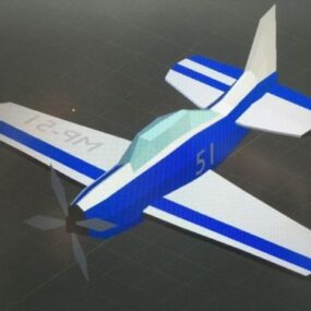 Detailní 3D model Spitfire Vintage Aircraft