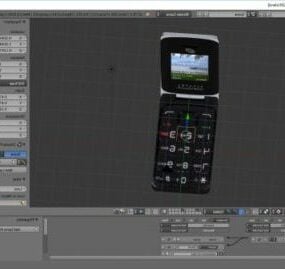 Blackberry Phone V1 3d модель