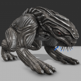 Monstruo alienígena V1 modelo 3d