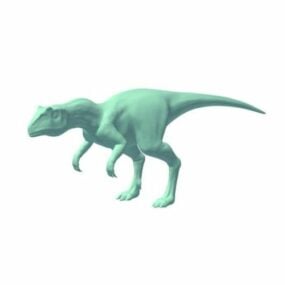 Lowpoly Mô hình 3d khủng long Allosaurus