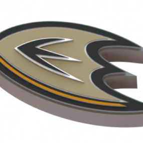 Équipe de hockey sur glace des Ducks d'Anaheim modèle 3D