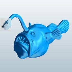 Model 3d anglerfish