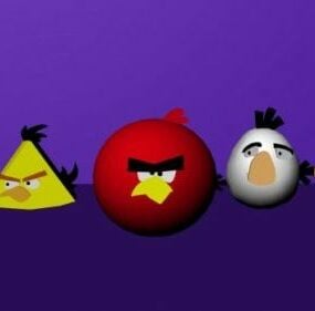 Angry Birds Character 3d model