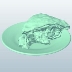Appeltaart Slice 3D-model