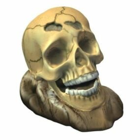 Aquarium Skull 3d-modell