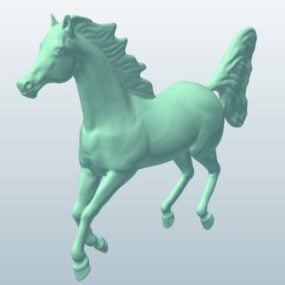 דגם תלת מימד של סוס ערבי
