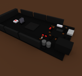 Black Room 3d-modell