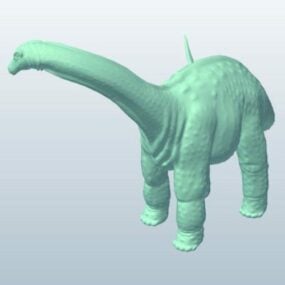 Modelo 3D do dinossauro Argyrosaurus