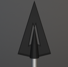 Metal Arrow 3d model