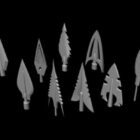 Arrow heads collection